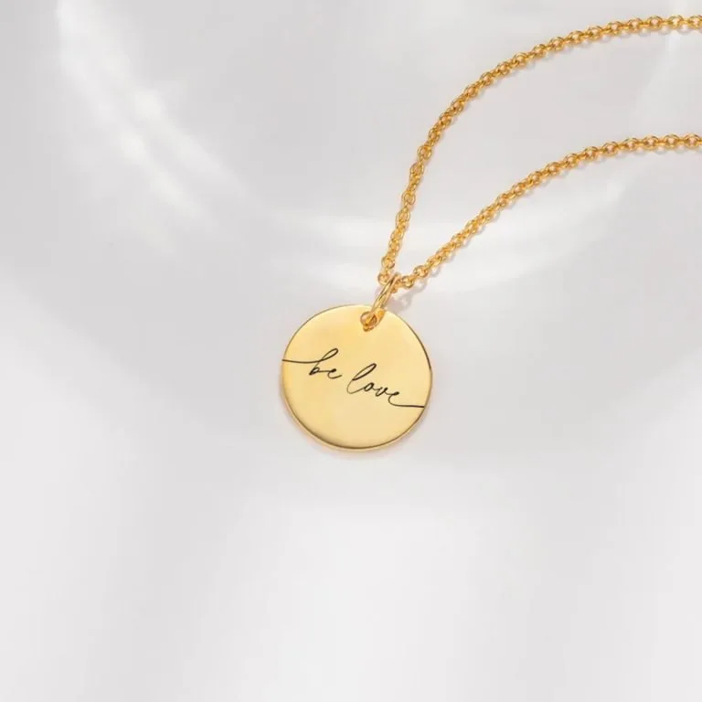 Be love - halskæde - Personligt Smykke fra Øndig Jewellery. Kærlighed som en livsholdning.