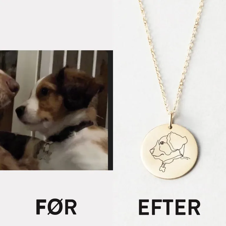Halskæde med billede - Personligt Smykke fra Øndig Jewellery. Bær dine minder med stil – Halskæde med billede.🌸💖