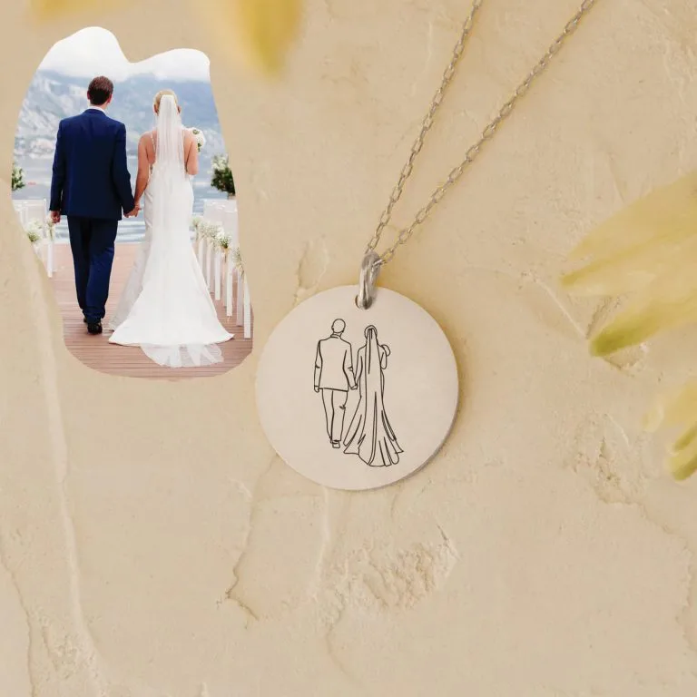 Halskæde med billede - Personligt Smykke fra Øndig Jewellery. Bær dine minder med stil – Halskæde med billede.🌸💖
