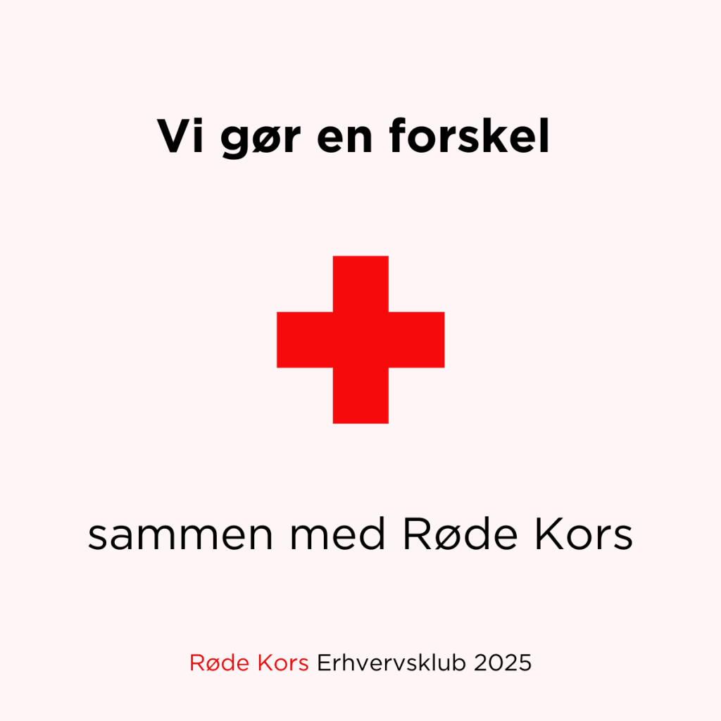 Røde Kors Erhvervsklub 2025 — vi gør en forskel sammen med Røde Kors