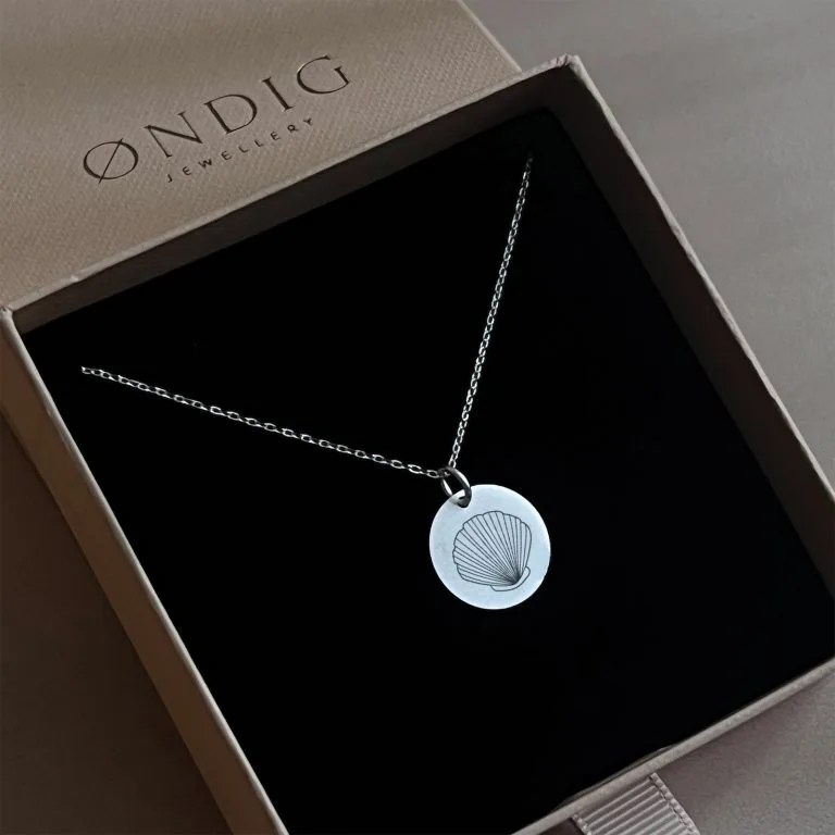 Muslinge halskæde - Personligt Smykke fra Øndig Jewellery. Skab minder med personlig halskæde