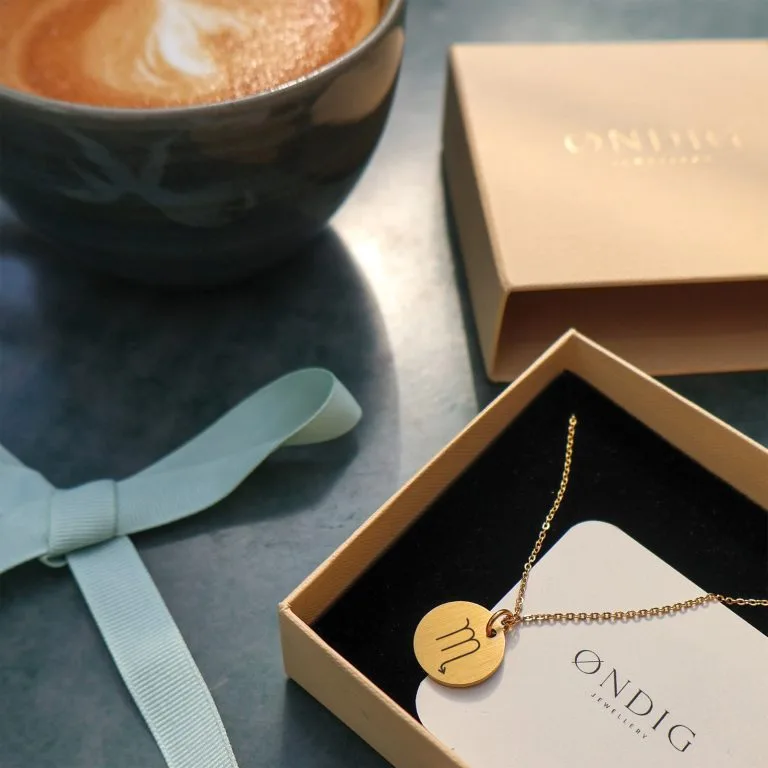 Skorpionen Stjernetegn - Personligt Smykke fra Øndig Jewellery. Stjernetegnet Skorpionen - Personliggør dit smykke