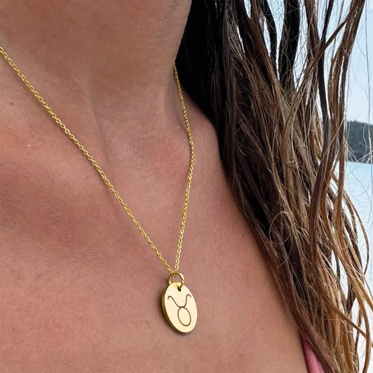 Tyren Stjernetegn - Personligt Smykke fra Øndig Jewellery. Stjernetegnet Tyren - Personliggør dit smykke