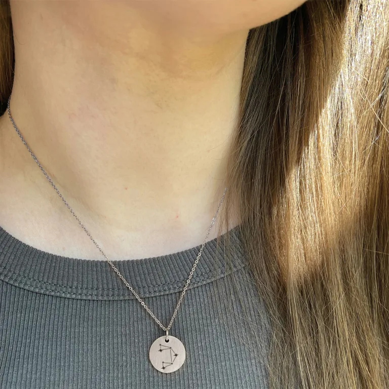 Vægten Stjernebillede - Personligt Smykke fra Øndig Jewellery. Stjernebilledet Vægten - kan personligøres