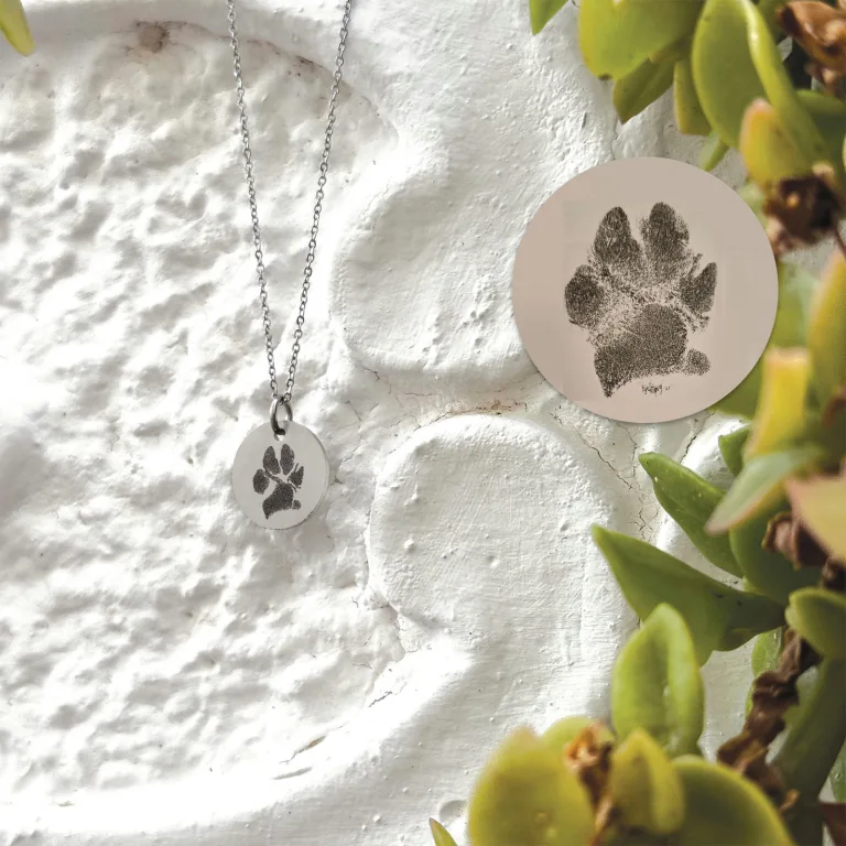 Kattepote aftryk - Personligt Smykke fra Øndig Jewellery.