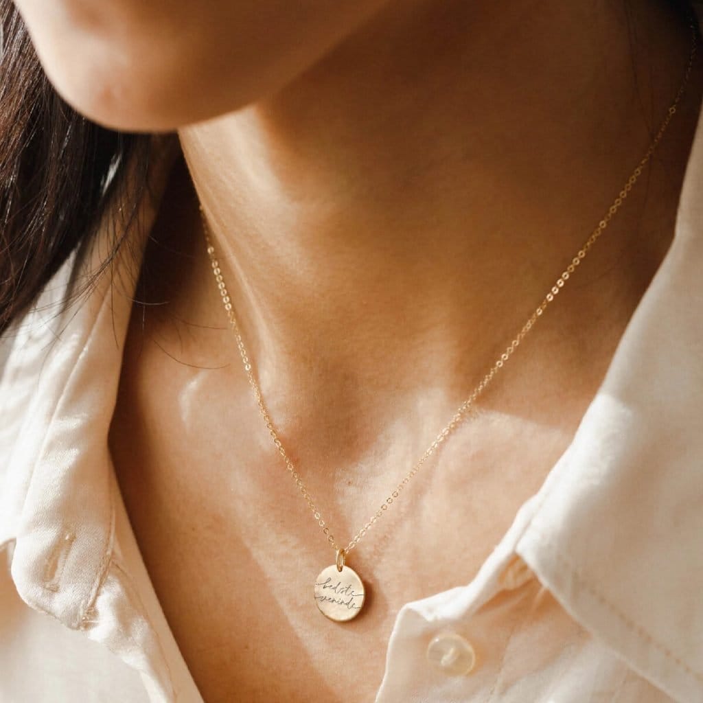 Bedste Veninde - halskæde - Personligt Smykke fra Øndig Jewellery. Fejr venskabet med personlig halskæde.