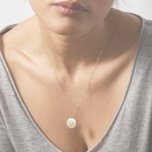 True friends are never apart - Personligt Smykke fra Øndig Jewellery. Forevigt bindeled i venskabets kæde.