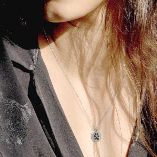 Hundepote aftryk - Personligt Smykke fra Øndig Jewellery. Upload et billede af din hunds poteaftryk.
