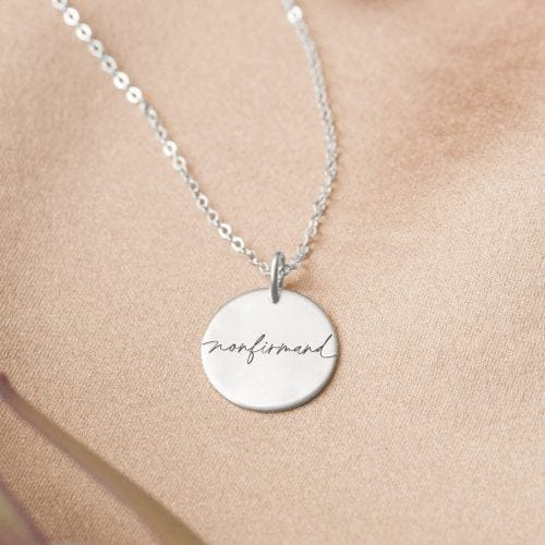 Nonfirmand - halskæde - Personligt Smykke fra Øndig Jewellery. Fejr nonfirmandens dag med personlig halskæde.