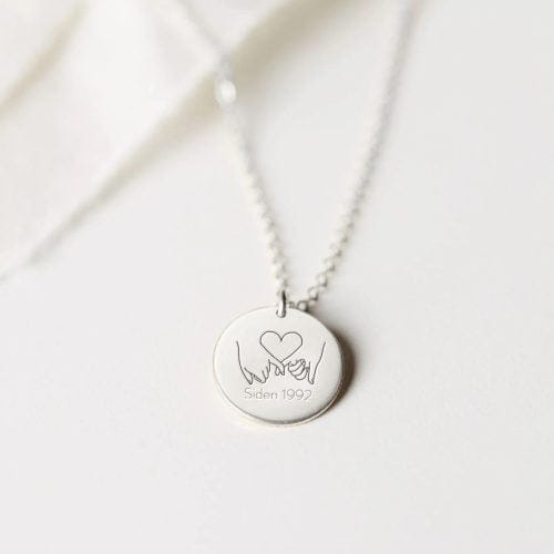 Pinky Promise - Our Love - Personligt Smykke fra Øndig Jewellery. Evigt løfte i elegant smykke.
