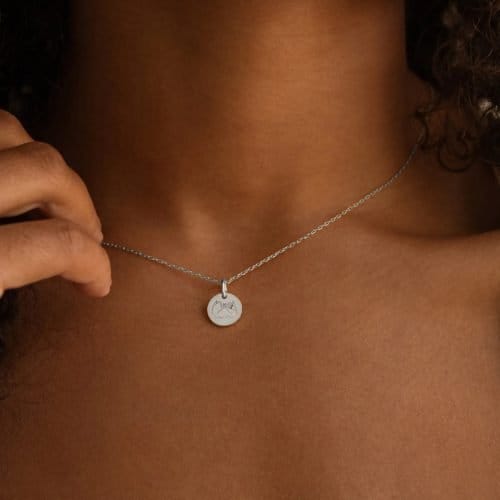 Pinky Promise - You & Me - Personligt Smykke fra Øndig Jewellery. Ubrydeligt bånd: Pinky Promise halskæden.