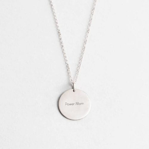 Power Mom - halskæde - Personligt Smykke fra Øndig Jewellery. En anerkendelse af moderskabets styrke og sejhed.