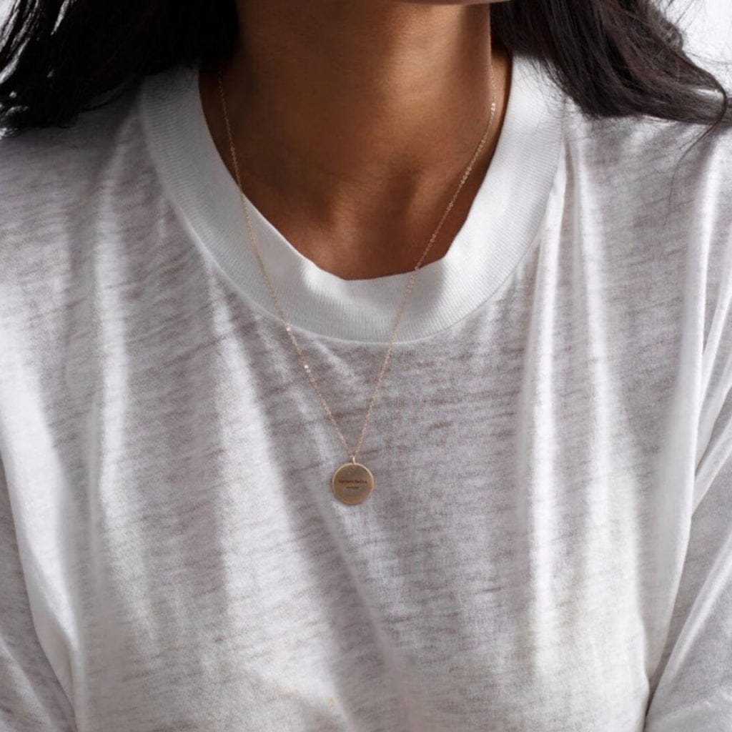 Verdens bedste moster - halskæde - Personligt Smykke fra Øndig Jewellery. En hengiven hyldest til familiens usungne helte.