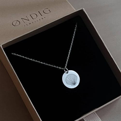 Muslinge halskæde - Personligt Smykke fra Øndig Jewellery. Skab minder med personlig halskæde