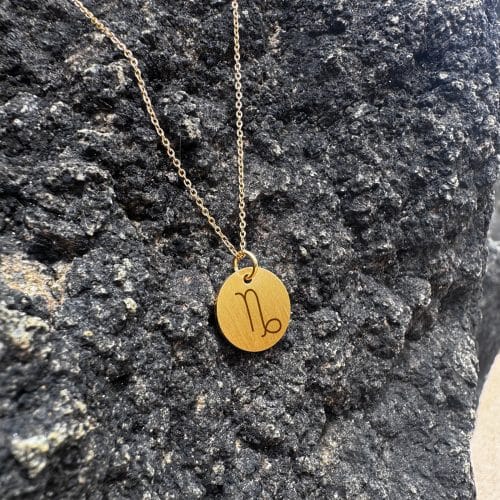 Stenbukken Stjernetegn - Personligt Smykke fra Øndig Jewellery. Stjernetegnet Stenbukken - Personliggør dit smykke