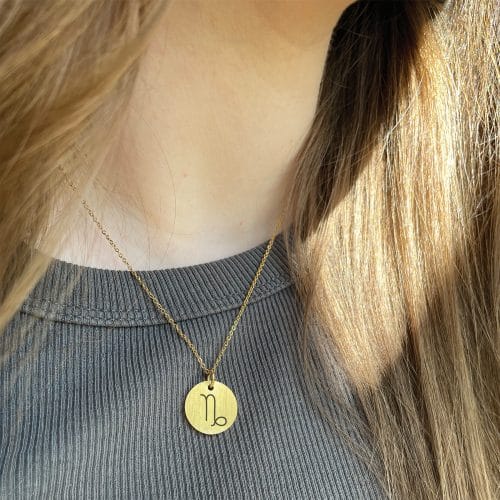 Stenbukken Stjernetegn - Personligt Smykke fra Øndig Jewellery. Stjernetegnet Stenbukken - Personliggør dit smykke