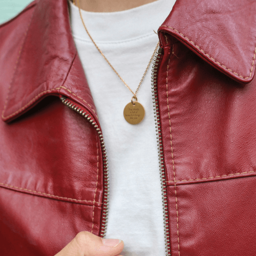 The World is full of beautiful things – like you - Personligt Smykke fra Øndig Jewellery. Overrask hende med en personlig gave