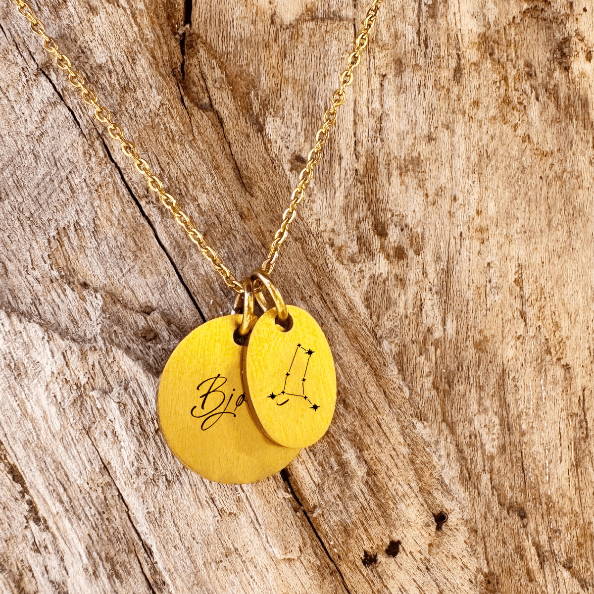 tvillingerne-stjernebillede-superellipse-1.png Tvillingerne Stjernebillede Superellipse Halskæde - Personligt Smykke fra Øndig Jewellery. Tvilling stjernebillede med indgravering